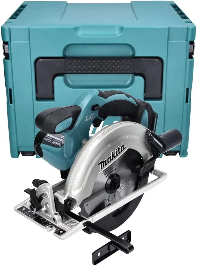 Makita DSS611ZJ Scie circulaire pour des coupes droites rapides dans panneaux et pi¨¨ces de bois: LXT, 165 mm, 18V