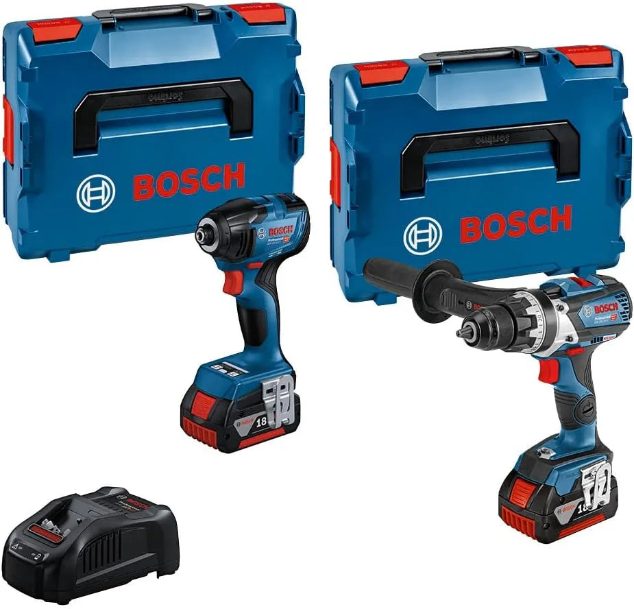 Bosch GAL 1880 Perceuse-visseuse et visseuse ¨¦lectrique, GDR, usage professionnel, 18V, 5,0 Ah