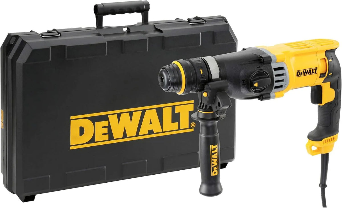 DeWalt D25144K-QS Marteau perforateur: en m¨¦tal, en bois, 30mm, 900W, 3 Modes, pour le travail du bois