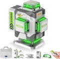 Niveau laser et laser lignes crois¨¦es ¨C ZK04CG, technologie 3D/4D, pivotant, 8000 mAh, pour l'entretien automobile, vert