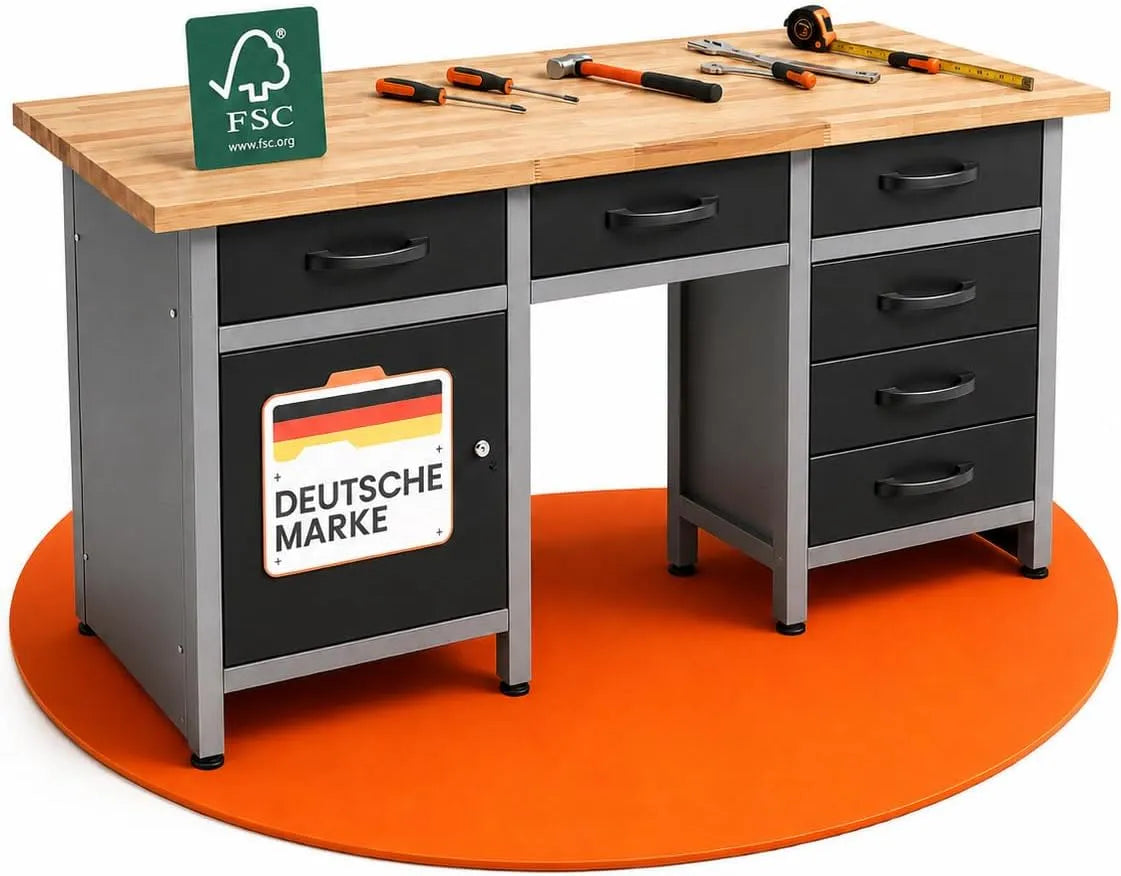Servante d'atelier et chariot ¨¤ outils: avec tiroirs, pour l'atelier et le bricolage