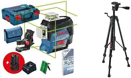 Bosch BT 150 Professional 12V System Niveau laser pour aligner rapidement les ¨¦l¨¦ments pendant le montage et l'am¨¦nagement GLL 3-80 CG + Bosch