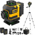 Niveau laser et laser lignes crois¨¦es ¨C auto-nivelant, technologie 3D/4D, pivotant, rechargeable, pour l'entretien automobile