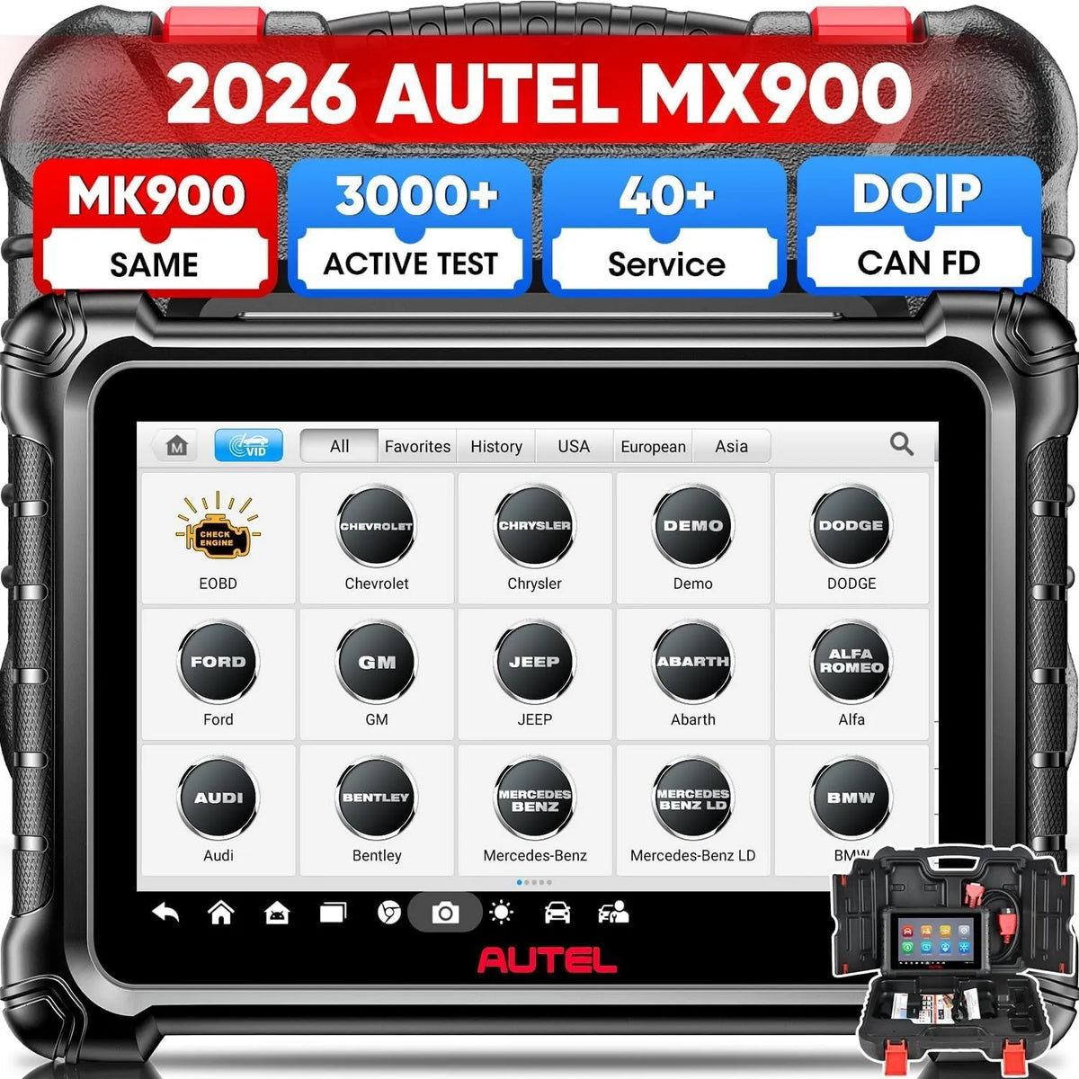 Autel MaxiCheck MX900, pour l'entretien automobile