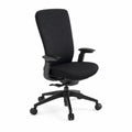 Chaise de bureau en polyester avec accoudoirs