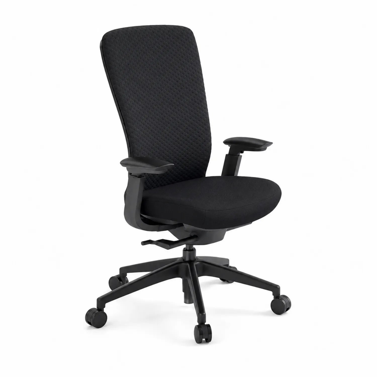 Chaise de bureau en polyester avec accoudoirs