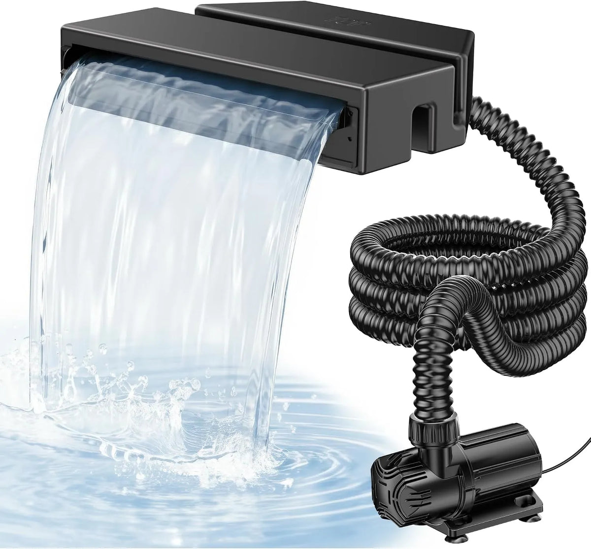 Pompe pour bassin et pompe de filtration et fontaine, 4600 l/h, pour bassin et fontaine