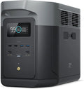 EcoFlow DELTA 2 Max Station ¨¦lectrique portable et g¨¦n¨¦rateur solaire, 2048Wh, 3100 W, alimentation solaire, charge rapide