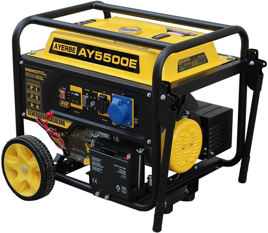 G¨¦n¨¦rateur essence 5500 W avec moteur Kiotsu OHV Stage V d¨¦marrage ¨¦lectrique et AVR cuivre