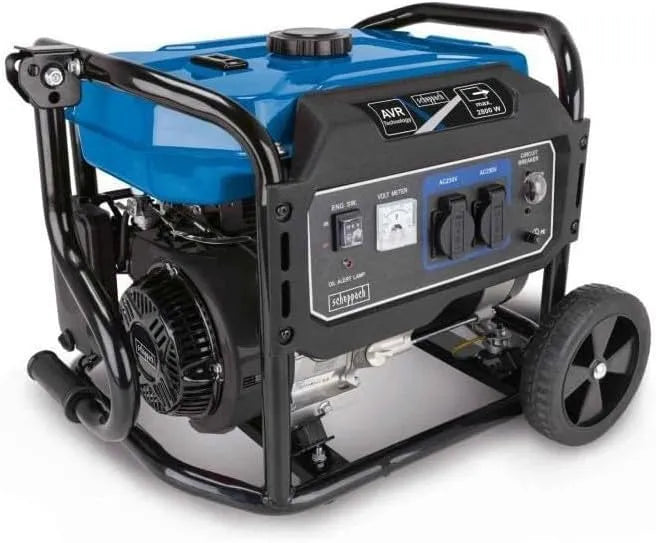 Scheppach SG3200x Groupe ¨¦lectrog¨¨ne et g¨¦n¨¦rateur de secours, 2800W, 212 cm
