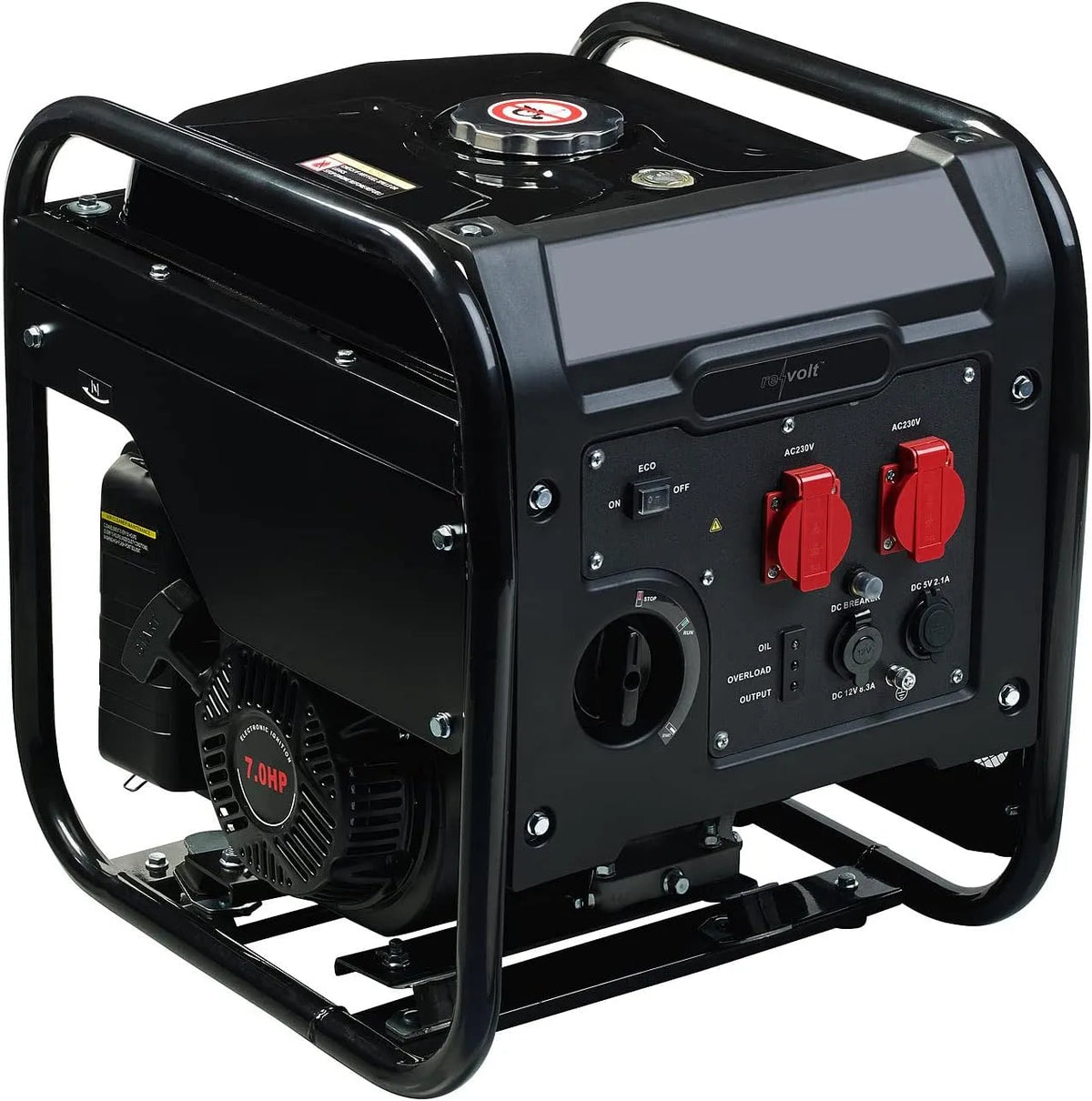 BIG-275 Groupe ¨¦lectrog¨¨ne et g¨¦n¨¦rateur de secours, 3800 W