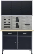 ¨¦tabli offrant une surface stable pour montage et travaux de bricolage d'atelier, avec panneaux muraux, pour l'atelier et le bricolage
