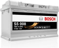 Bosch Batterie ¨¤ d¨¦charge profonde et batterie solaire et loisirs, 12 V, 77 A, 780 A, 190 mm