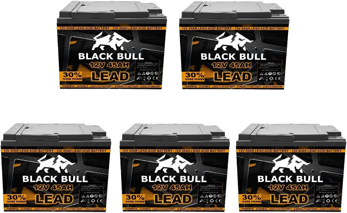 Blackbull Kit de batteries 60 V 45 Ah batterie decharge lente pour v¨¦hicules ¨¦lectriques ECONELO AKTIVIMO ECABINO