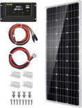 Panneau solaire et module photovolta?que, 100 W, 12 V, pour camping et camping-car, monocristallin, 24 V, 30 A