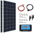 Remorques De Bateau, Camping-Cars, RayGenius Kit De Panneaux Solaires Monocristallins 400w 12v 800w avec R¨¦Gulateur De Charge 40A pour Caravanes