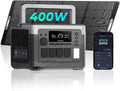 P1000PLUS Station ¨¦lectrique portable et g¨¦n¨¦rateur solaire, 1024 Wh, alimentation solaire, 1800W, 400W, pour camping et camping-car