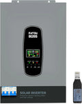Onduleur solaire hybride et convertisseur-chargeur MPPT, 6200W, sans batterie, alimentation solaire, avec r¨¦gulateur MPPT, 8500W, 48V