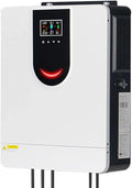 Onduleur solaire hybride et convertisseur-chargeur MPPT, alimentation solaire, 4200W, 6200W, 24V, 120a, onde sinuso?dale pure
