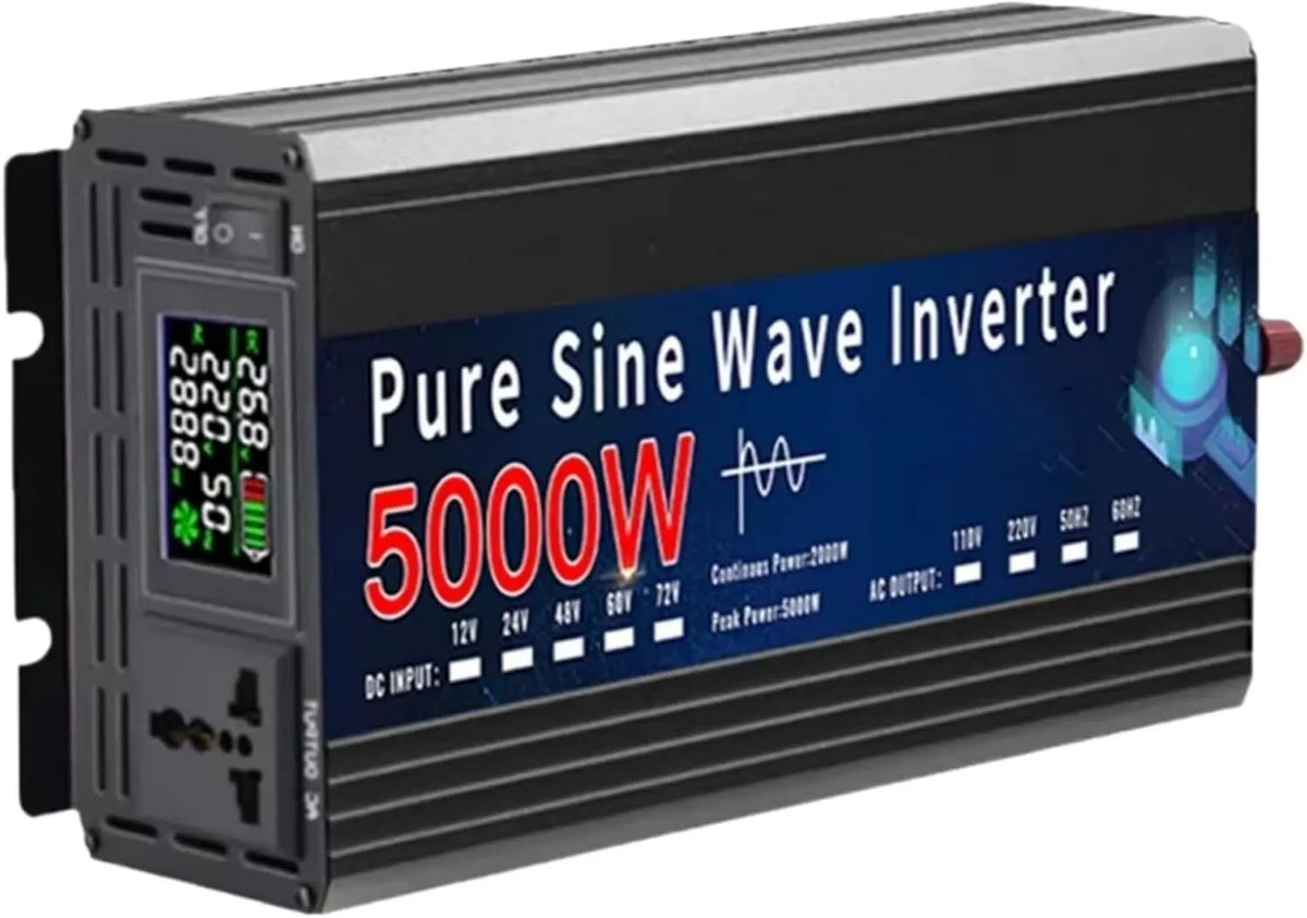 Convertisseur CC-CA et convertisseur de tension, 2000 W, alimentation solaire, 3000 W, 4000 W, 5000 W, pour v¨¦hicule et alimentation mobile