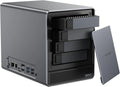 concentrateur de sauvegarde pour la maison et le bureau, centraliser les fichiers, ACEMAGIC N3A Stockage r¨¦seau 4 baies