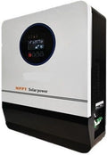 Onduleur solaire hybride et convertisseur-chargeur MPPT, alimentation solaire, 2000W, 60A