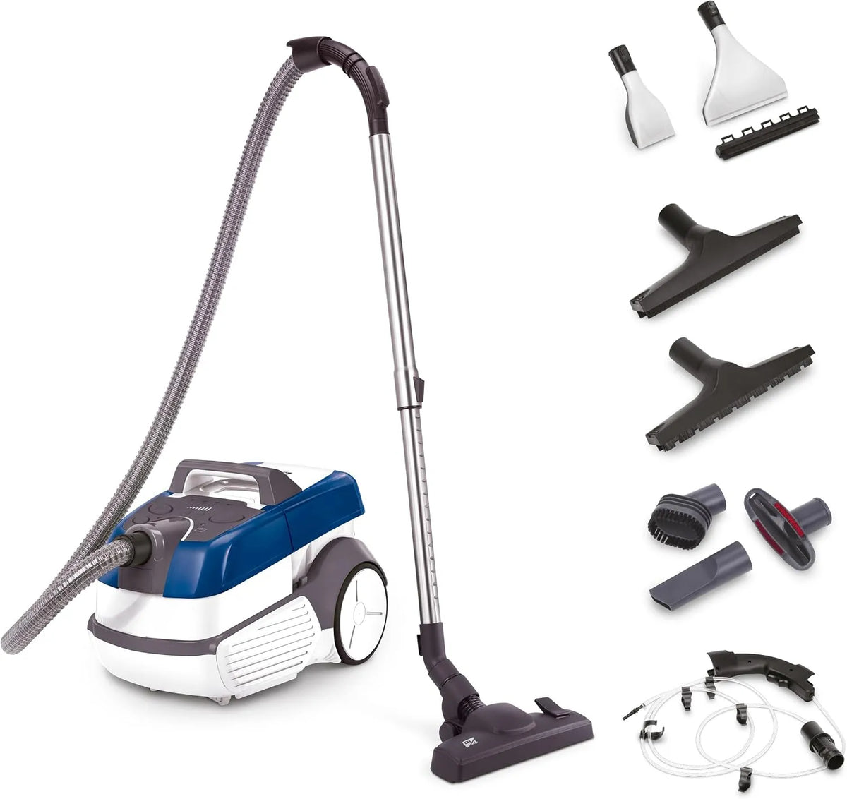 Nettoyeur injecteur-extracteur et shampouineuse tapis: HEPA, 2100 W, pour tapis et tissus d'ameublement