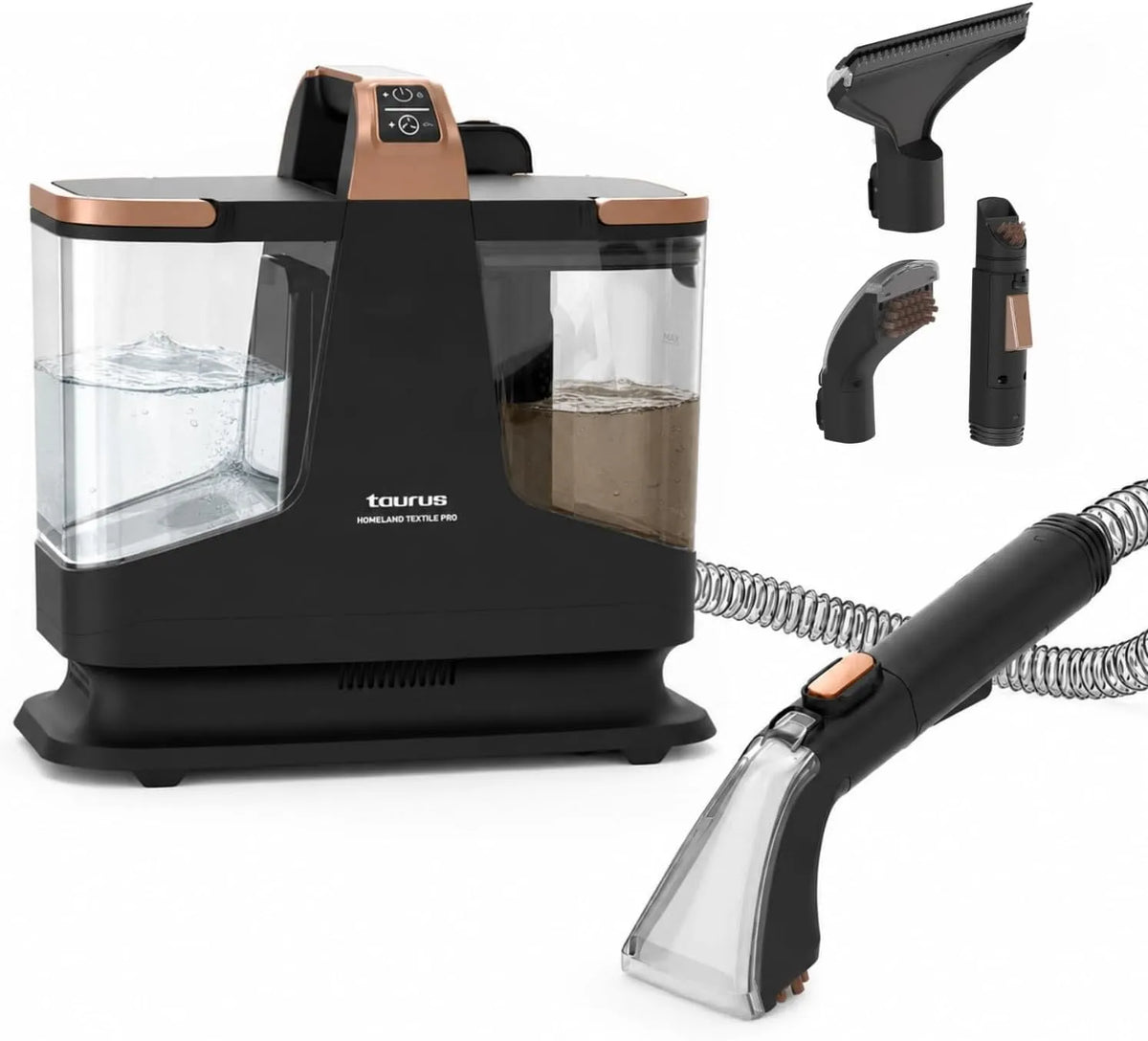 Nettoyeur injecteur-extracteur et shampouineuse tapis, pour tapis et tissus d'ameublement