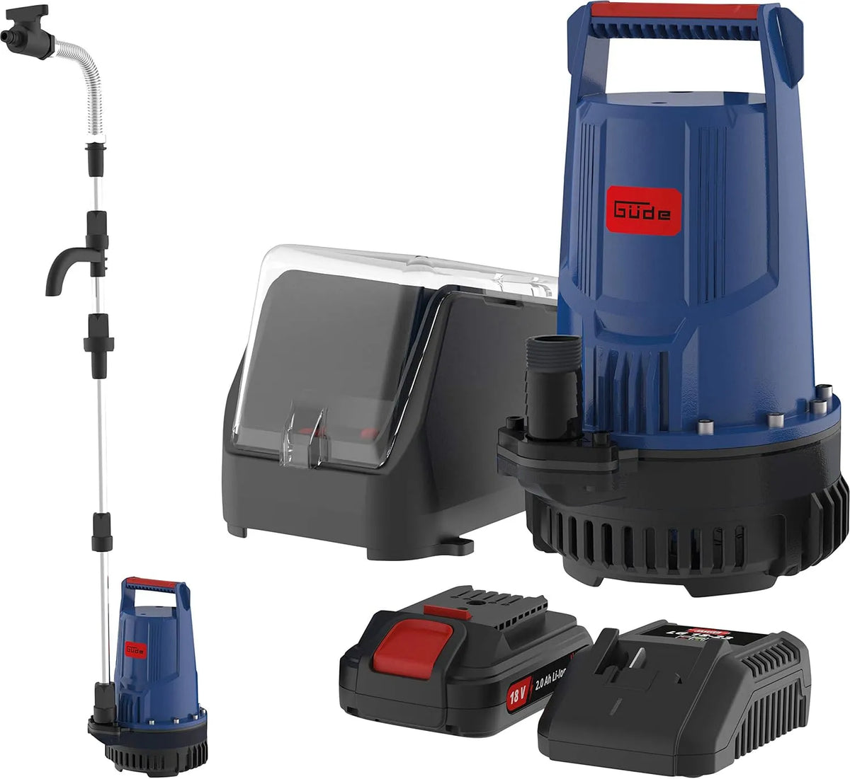 Pompe ¨¤ eau et pompe de transfert, 2000 l/h, 7 m, 3 m, 2,5 m
