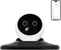 Robot Intelligent Interactif avec Commande Vocale ¨C Compagnon ¨¦lectronique et Gadget pour Voiture avec Support Magn¨¦tique (Noir)