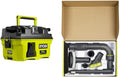 Ryobi RV1811 Aspirateur eau et poussi¨¨re et aspirateur industriel ¨C format mobile, 18V, 1500 L, 11 L, pour l'entretien automobile