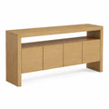 Console en bois de chêne 120x35x80 cm