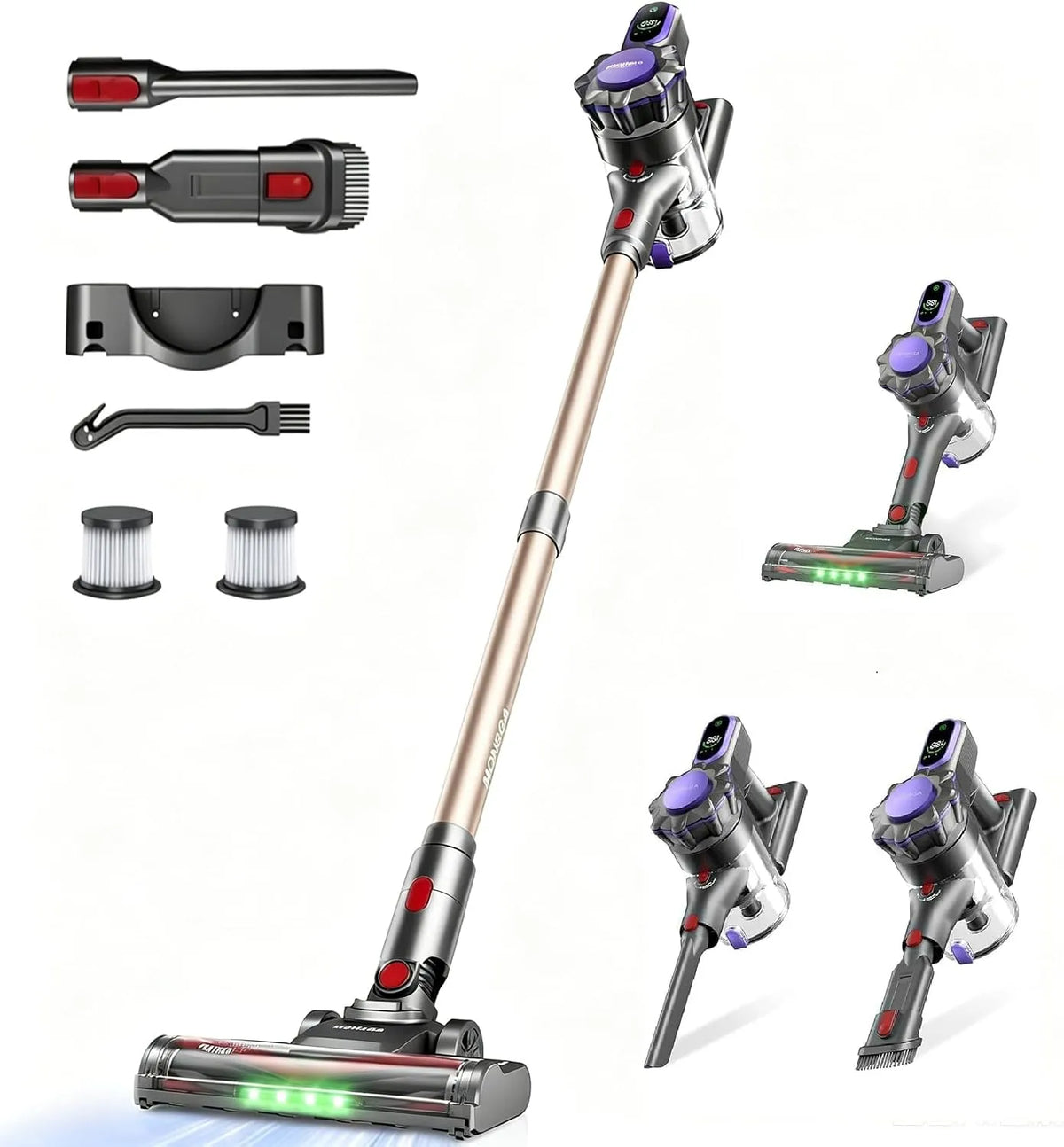 Aspirateur balai, sans fil, format l¨¦ger