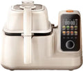 Appareil de Cuisine Intelligent avec Cuve C¨¦ramique, Connectivit¨¦ Wi-Fi et NFC, ¨¦cran Tactile, Nettoyage Facile, Id¨¦al pour Saut¨¦s et Rago?ts