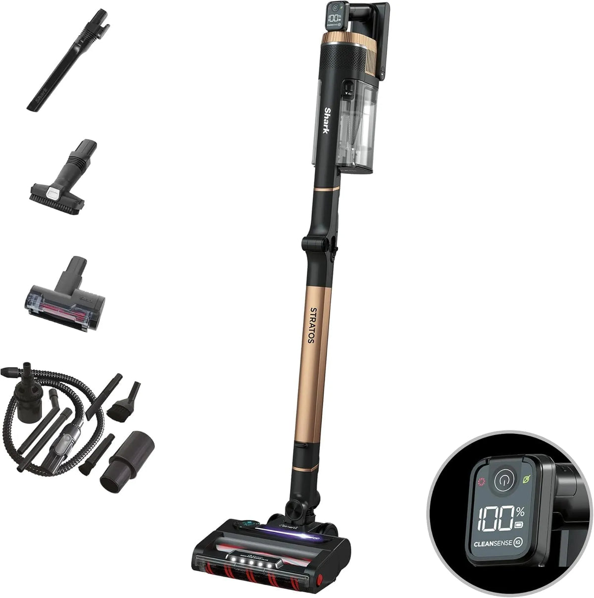 Shark IZ400EU Aspirateur balai ¨C sans fil, pour l'entretien automobile, rose