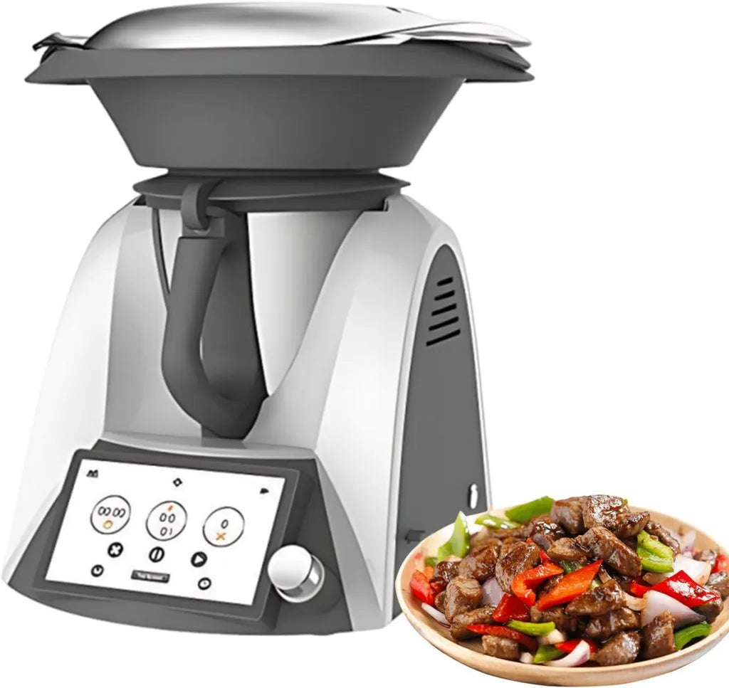 Robot Culinaire Intelligent 3L avec ¨¦cran 7' et Recettes Wi-Fi