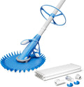 Robot Nettoyeur Automatique pour Piscine 5000 l/h avec 12 Tuyaux - Id¨¦al pour Piscines jusqu'¨¤ 8x4m