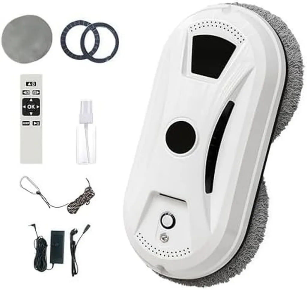 Robot de Nettoyage de Vitres Automatique OVOX R8 avec Aspiration Puissante 2800 Pa