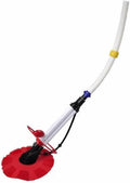 Robot Aspirateur Automatique pour Piscine avec 10 Tuyaux de 0,8 m - Rouge