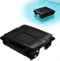 Nettoyeur Robotique pour Piscine, Syst¨¨me de Skimmer Solaire, Navigation Intelligente, Convient ¨¤ Toutes Piscines