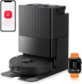 Aspirateur Robot Roborock Qrevo Edge S5A - Puissance 18500 Pa, Technologie Anti-Enchev¨ºtrements, Brosse DuoDivide, Lavage ¨¤ l'Eau Chaude