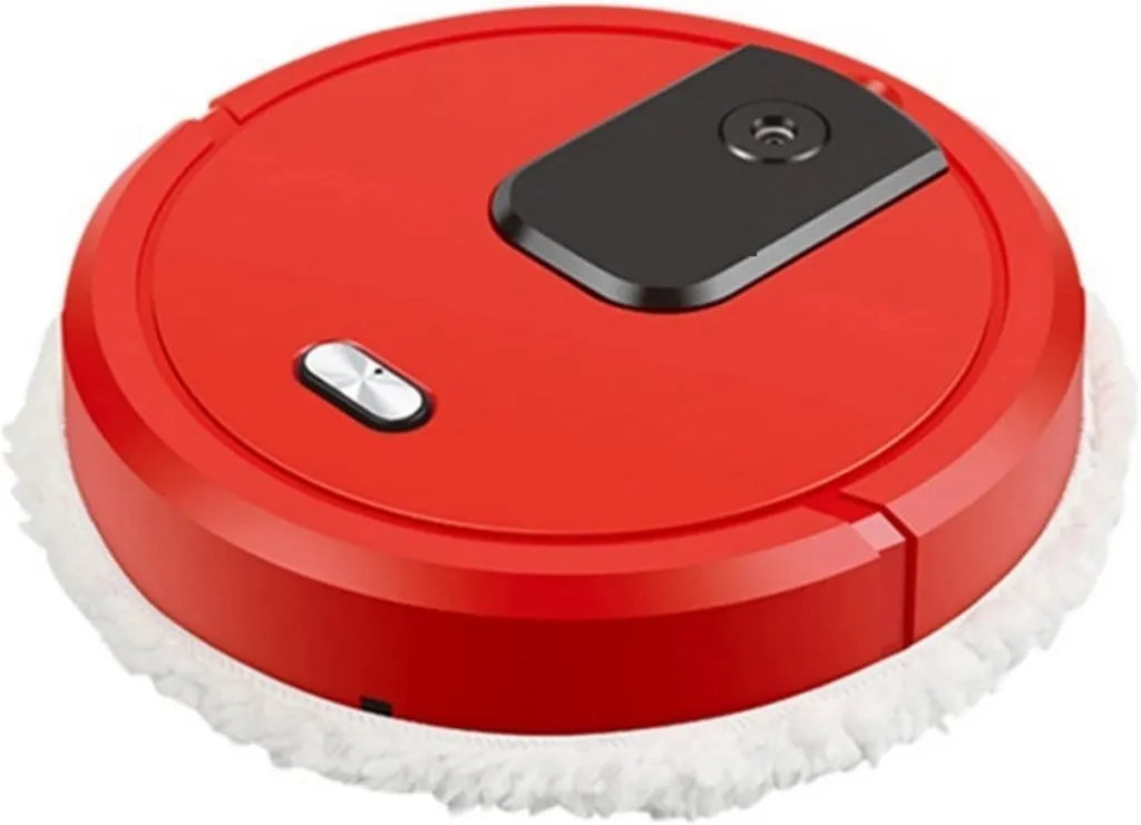 Aspirateur Robot Intelligent DieffematicJQX avec Balayage et Vadrouille Sec et Humide, couleur Rouge