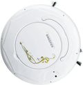 Aspirateur Robot Intelligente avec Fonction Serpill¨¨re pour Sols, Plastique Blanc, Nettoyage Domestique Efficace