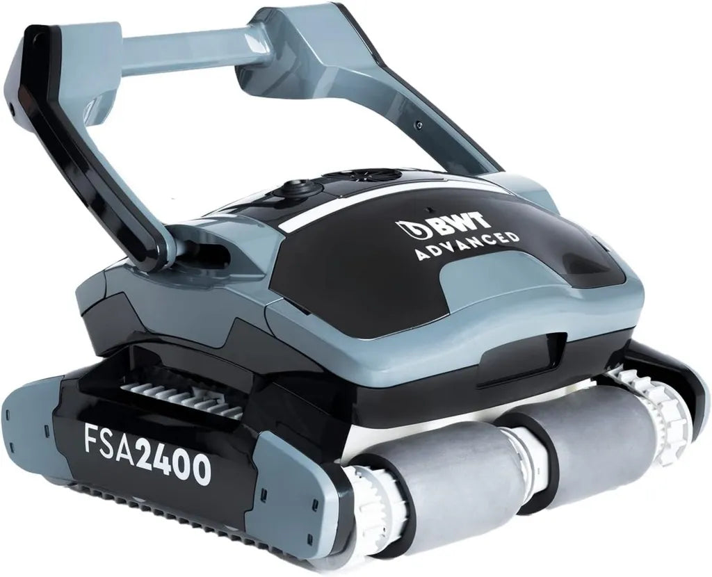 Robot de Piscine Puissant BWT FSA2400 avec Navigation Intelligente, Nettoyage Complet Jusqu'¨¤ 12 m