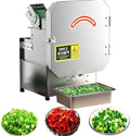 Robot de Cuisine ¨¦lectrique 300W, Trancheuse Multifonction pour L¨¦gumes, Id¨¦al pour Ciboulette, Oignons et Piments
