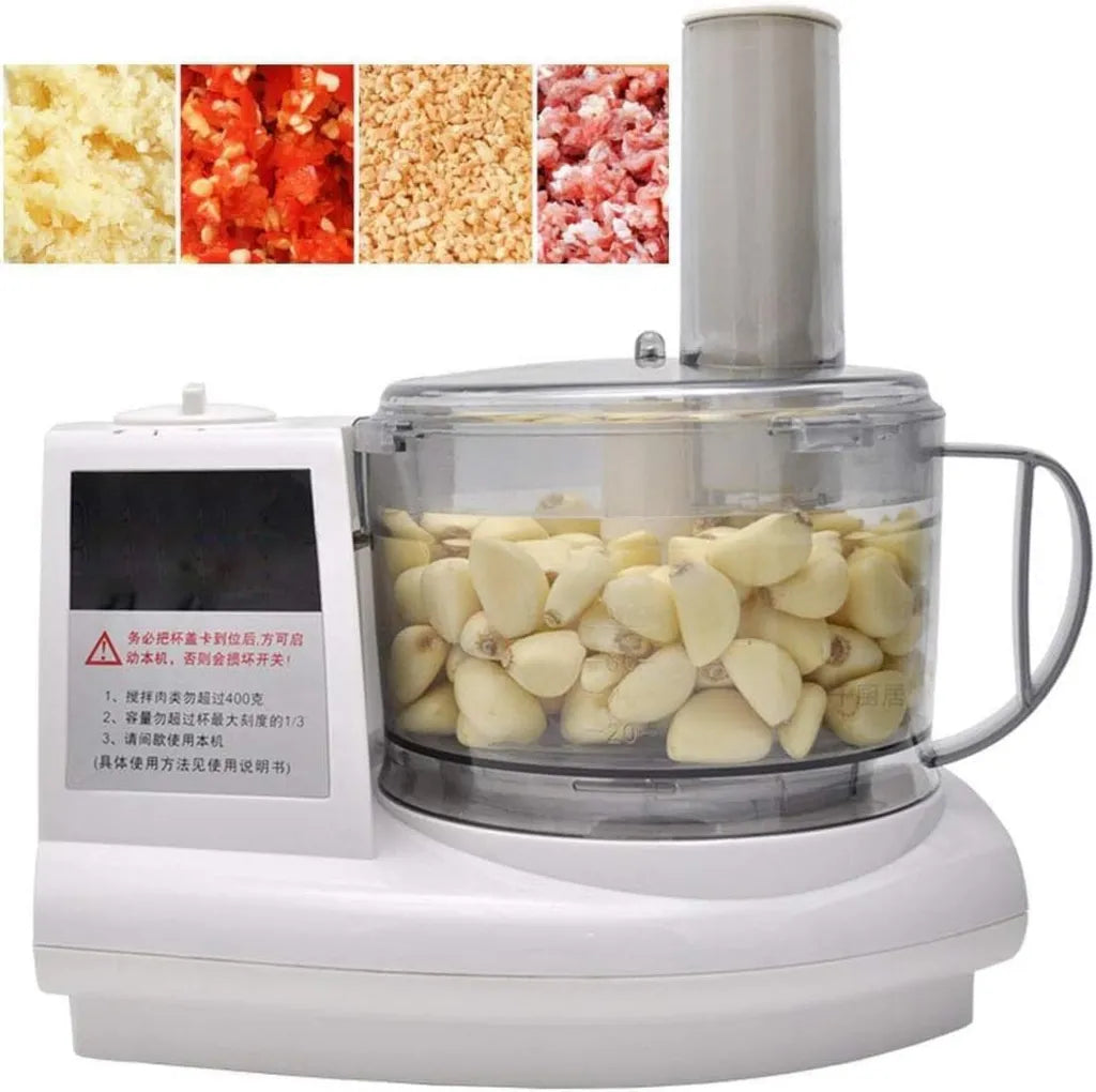 Robot culinaire ¨¦lectrique multifonction 500W - Tranche et hache ail