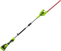 Greenworks G40PHA Taille-Haie ¨¤ Batterie sur Perche: 51 cm, 18 mm, 40V