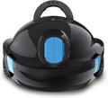 Nettoyeur Automatique ¨¤ Batterie pour Piscine Enterr¨¦e jusqu'¨¤ 100 m2 - Autonomie 120 Min, Stationnement Automatique, Couleur Noire