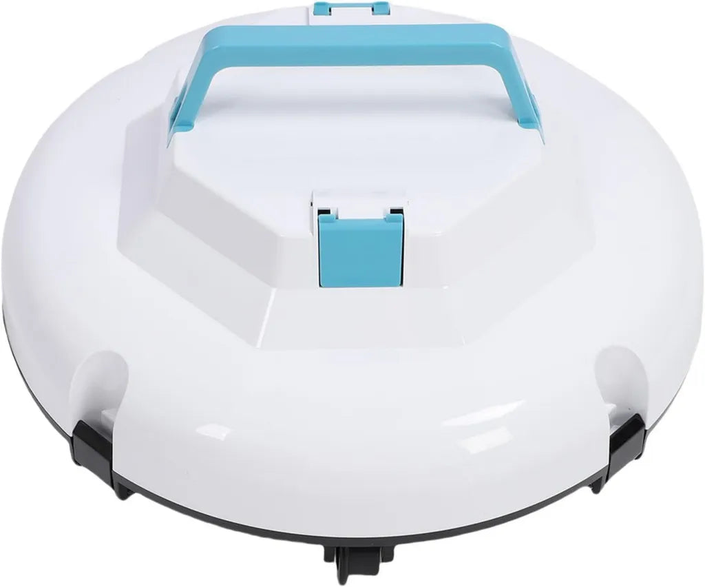 Robot Nettoyeur de Piscine, Aspiration Puissante et Autonome, Temps de Fonctionnement 120 Min, Capacit¨¦ jusqu'¨¤ 100 m2