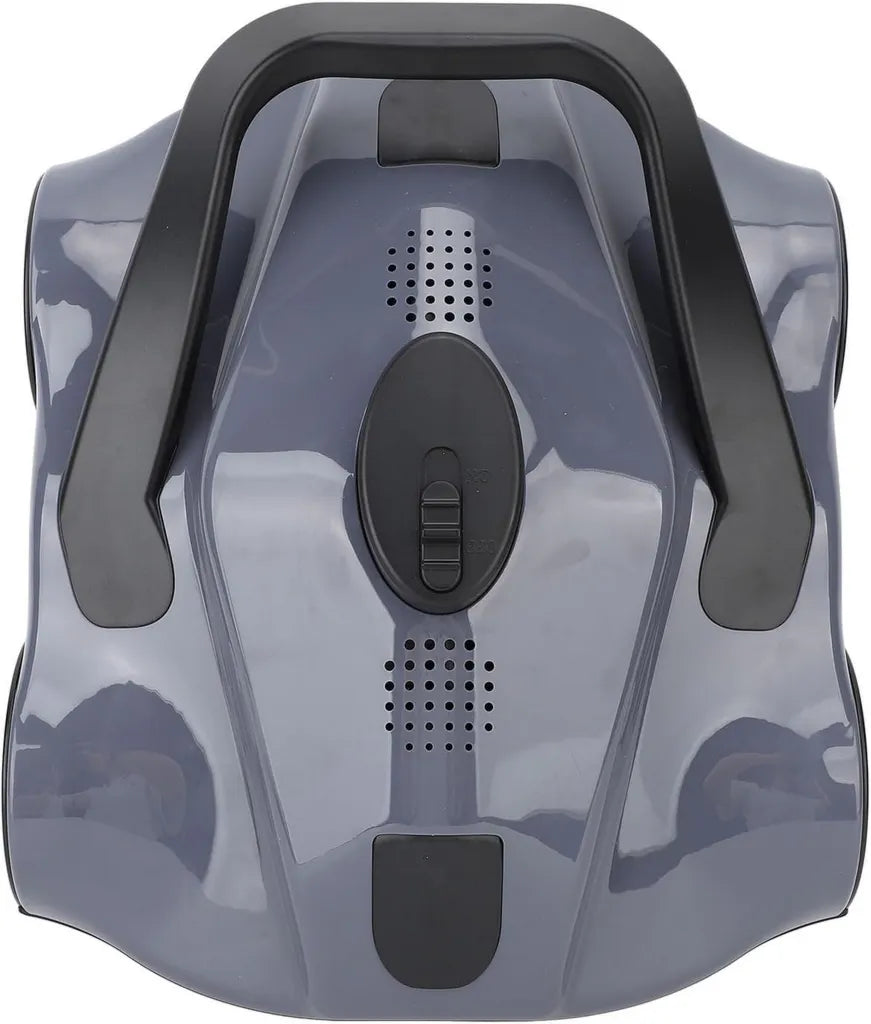 Robot de Nettoyage Piscine Automatique ¨¤ Haute Aspiration 5200mAh - Mod¨¨le ¨¦tanche pour Piscines Plates (Prise UE)